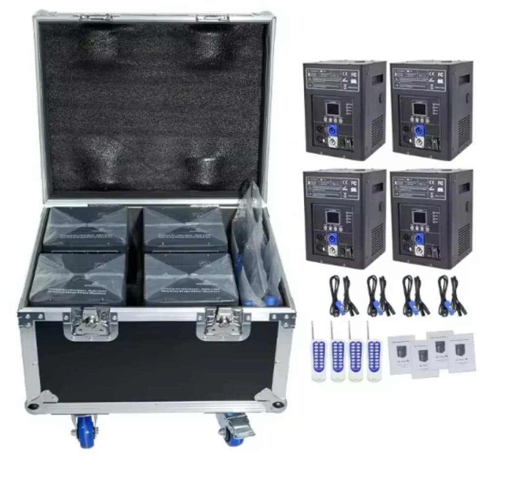 700W Cold Spark Machine with Flight Case – IP66 Cold Sparkler Fountain for Weddings - image 4