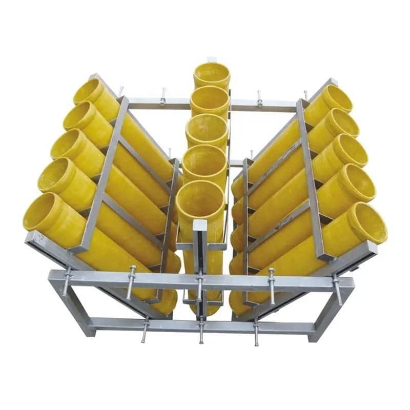 Steel Fireworks Display Rack – Heavy-Duty Iron Mortar Rack for Professional Shows - image 1