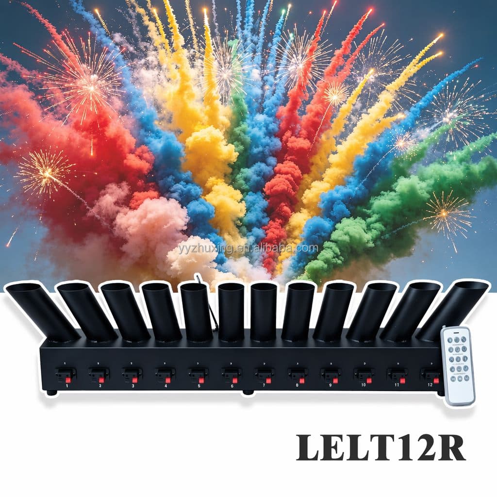 LELT12R Wireless Fireworks Firing System – 12 Cue Remote Pyrotechnic Firing Receiver - image 3