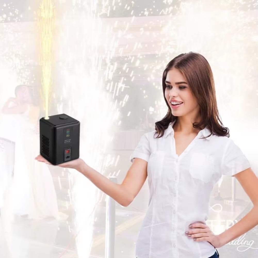 Mini Cold Spark Machine DMX Remote – Indoor Outdoor Wedding Sparkler Fountain - image 4