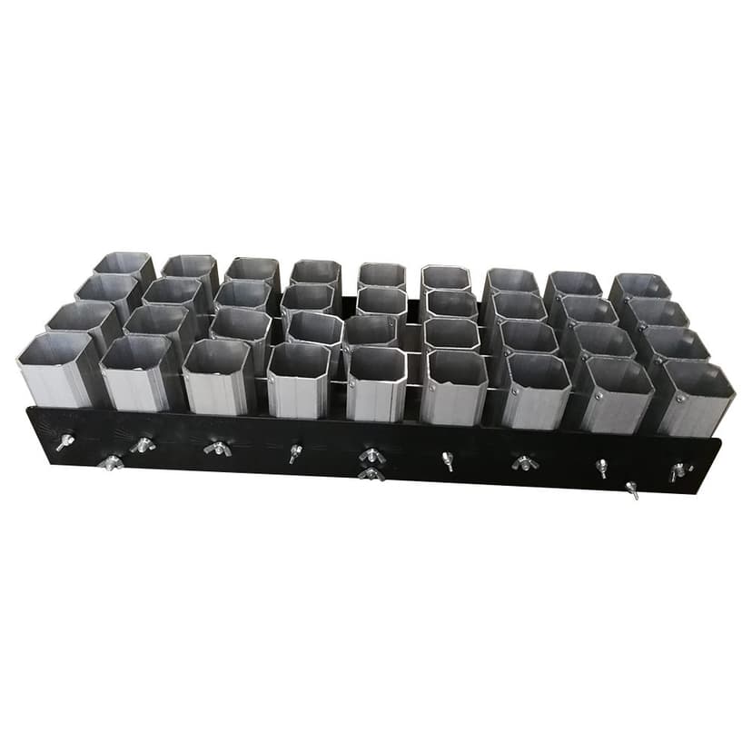 Aluminum Single Shot Fireworks Racks – 1.2 & 2 Inch Roman Candle Display Racks