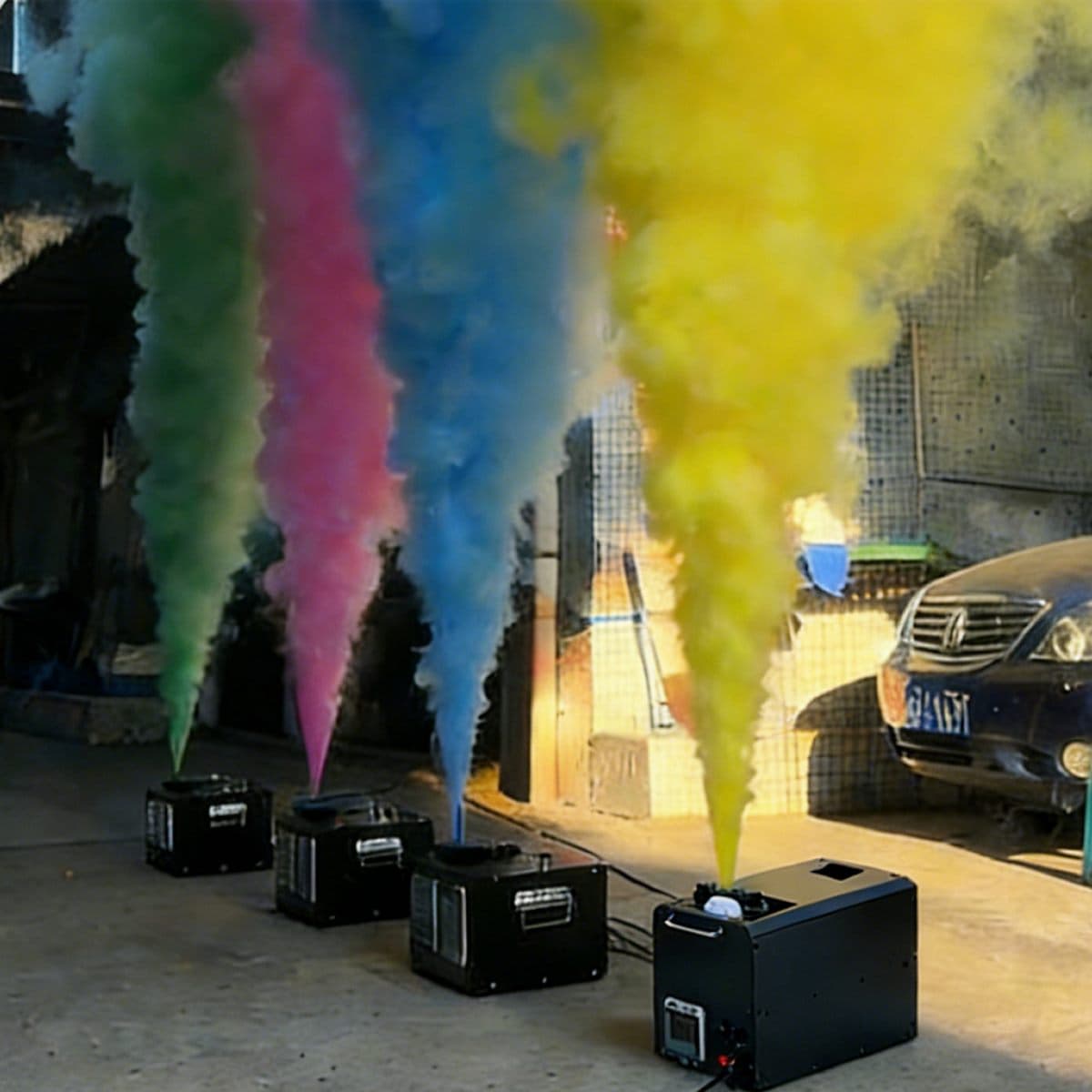 Color Smoke Fluid for Gender Reveal Machines – Pink & Blue Smoke Oil Refill - image 3