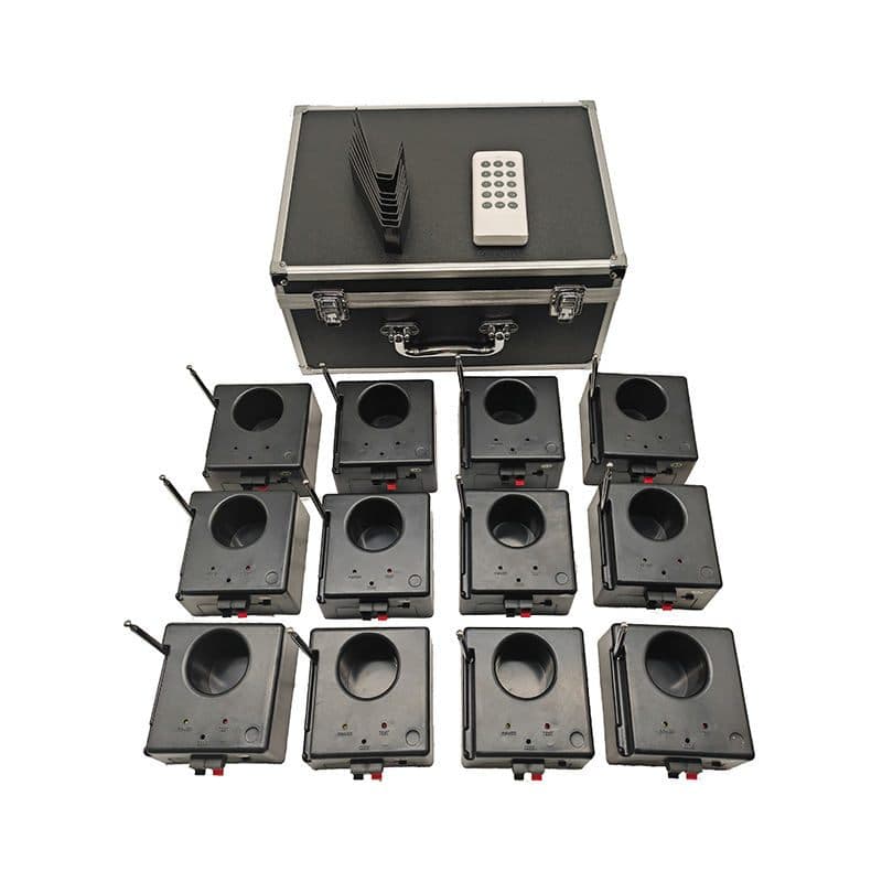 ED12 Indoor 12 Cue Remote Fountain Fireworks Firing System – Smokeless Cold Spark - image 2