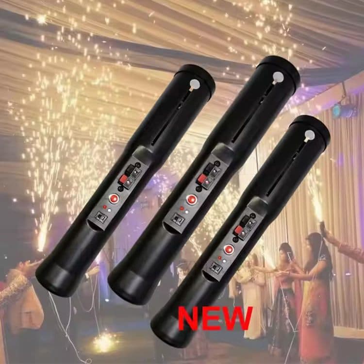H001 Handheld Cold Sparkler Gun – Stage Firing System for Weddings & Cold Fireworks - image 3